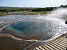 Geysir & Strokkur (29/08/2009) Le bassin d'eau chaude de Blesi